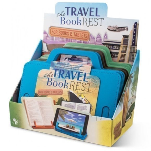 Travel Book or Tablet Rest - Color: Blue - Picture 2 of 5